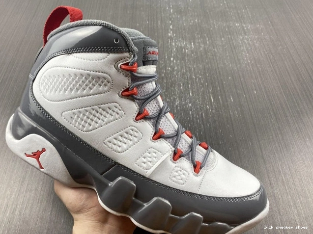 Rep LUCY Air 9 CT8019-162 Jordan Fire Red 0708